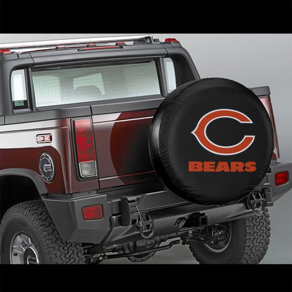 Chicago Bears Car tire protection cover spare tire waterproof and dustproof cover