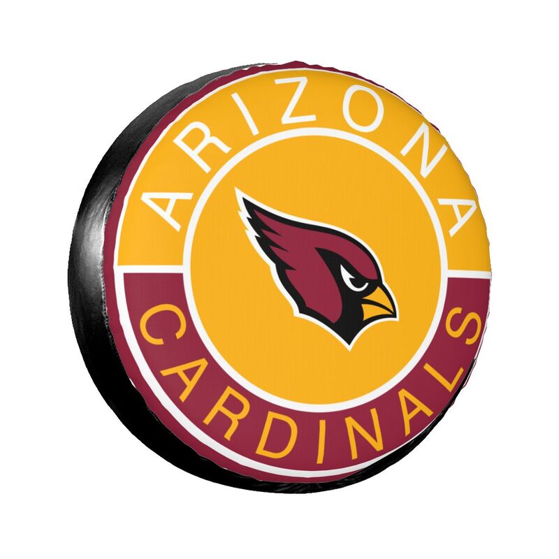 Arizona Cardinals Printed tire protection cover car spare tire dust protection covers