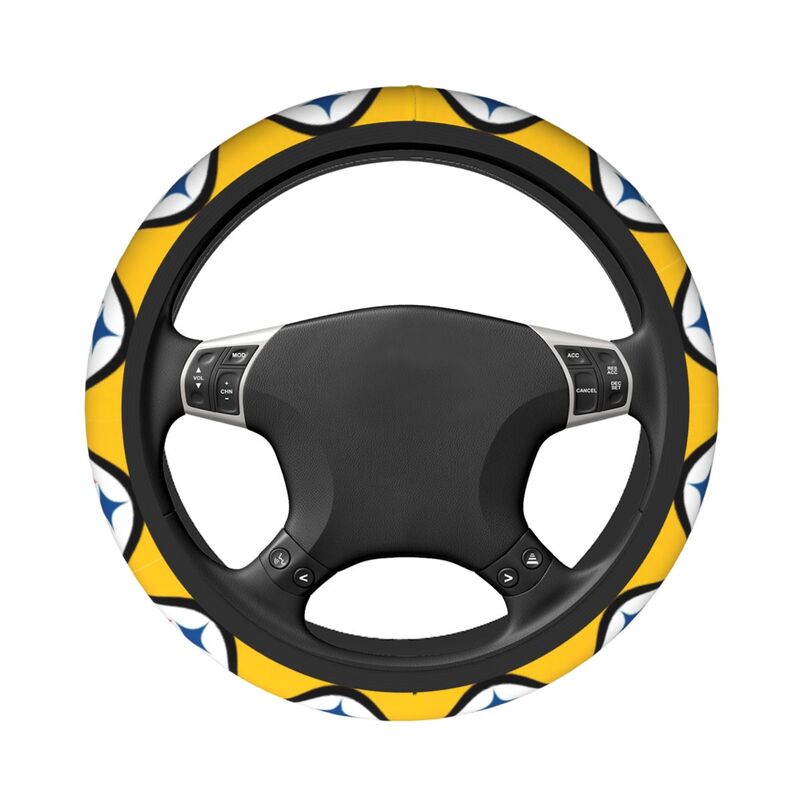 Pittsburgh Steelers 4 Printed breathable anti slip cover elastic steering wheel cover
