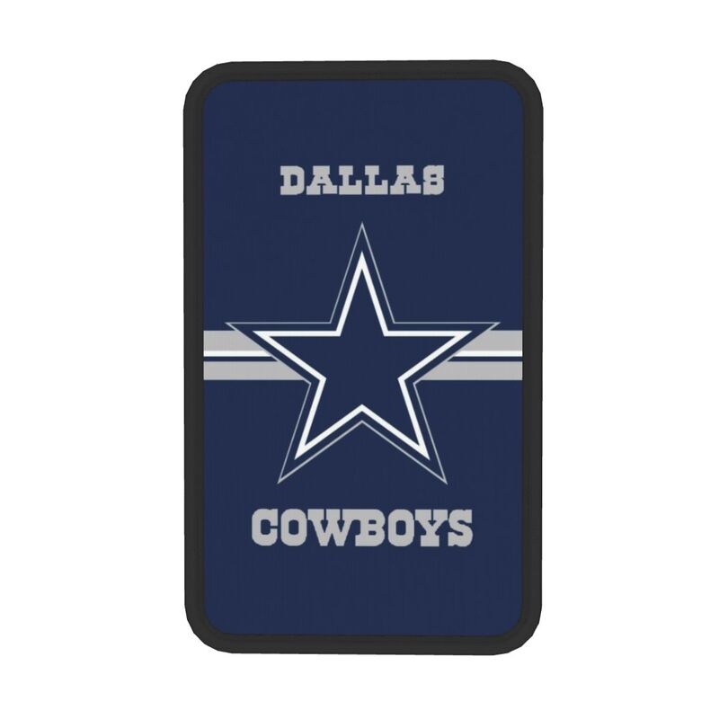 Car armrest box pad Dallas Cowboys 3 Printed center armrest box pad protective pad