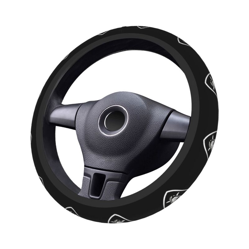 Las Vegas Raiders Printed breathable anti slip cover elastic steering wheel cover