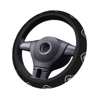 Las Vegas Raiders Printed breathable anti slip cover elastic steering wheel cover