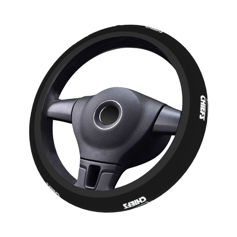Kansas City Chiefs Printed car protective cover elastic steering wheel cover
