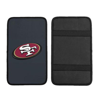 Car armrest box pad San Francisco 49ers 2 Printed central armrest box pad protective pad