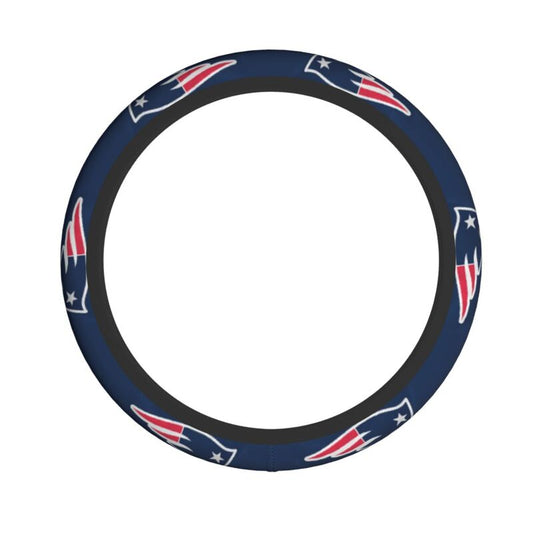 New England Patriots Printed breathable elastic steering wheel anti slip cover