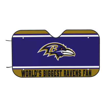 Baltimore Ravens Printing is suitable for car front windshield sunshades Car windshield sunshades