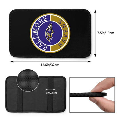 Baltimore Ravens print car armrest protective cover Car center console armrest pad