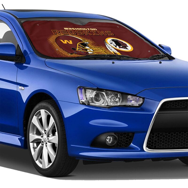 Washington Redskins Printing Car windshield sunshades is suitable car front windshield sunshades