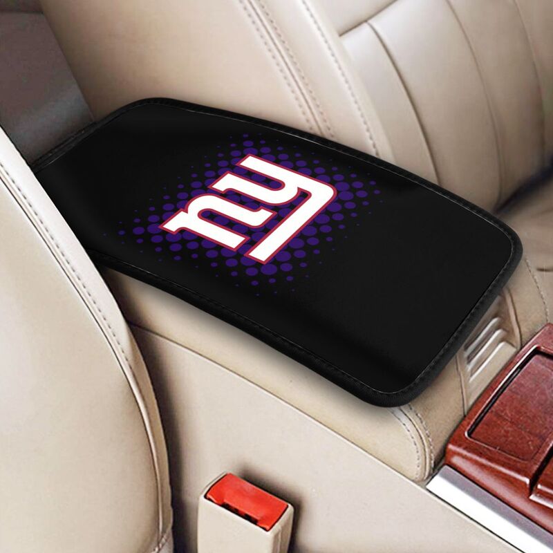 New York Giants Printed car armrest box cushion armrest protective cover