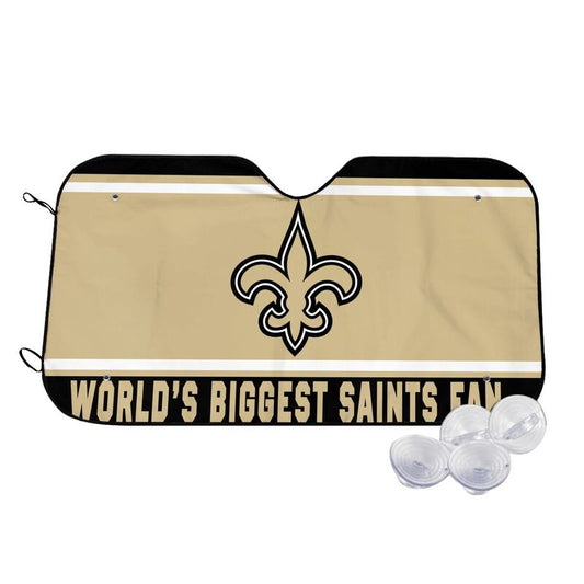 New Orleans Saints Printing is suitable for car front windshield sunshades Car windshield sunshades