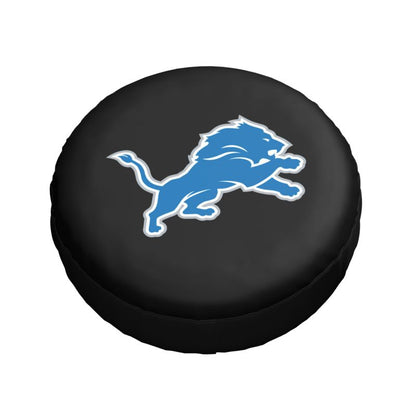 Detroit Lions Car tire protective cover waterproof and dustproof tire cover