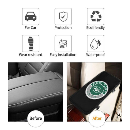 New York Jets print car armrest protective cover Car center console armrest pad