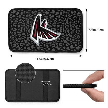 Atlanta Falcons print Car handrail box cushion Personalized car armrest cover