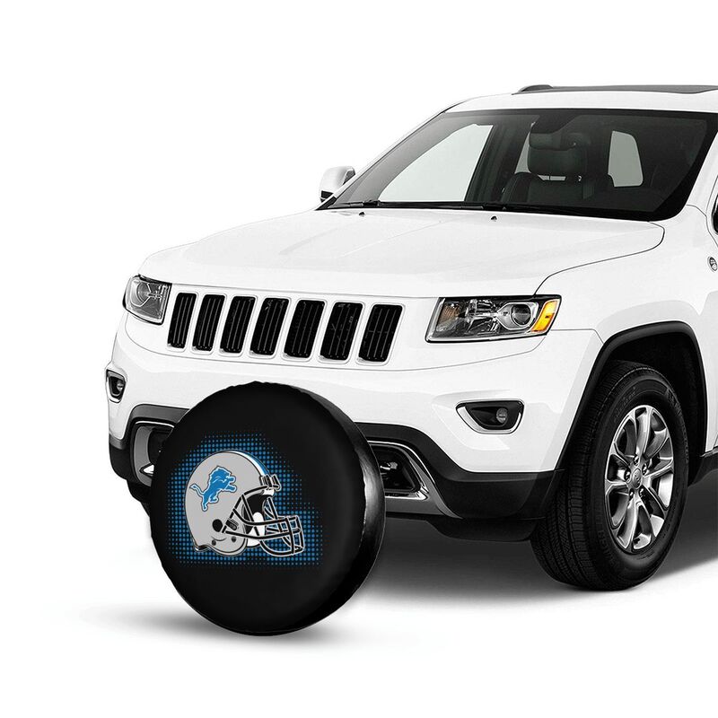 Detroit Lions Printing tire protection covers car sun protection tire protection cover
