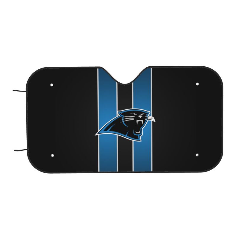 Carolina Panthers Print suitable for front Car windshield sunshades Car windshield sunshades