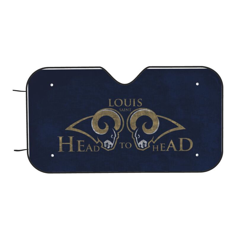 Los Angeles Rams 2 Print Car windshield sunshades is suitable for front Car windshield sunshades