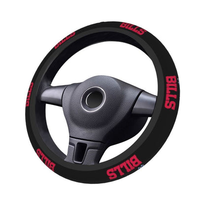 Buffalo Bills 5 Printed breathable anti slip cover elastic steering wheel cover