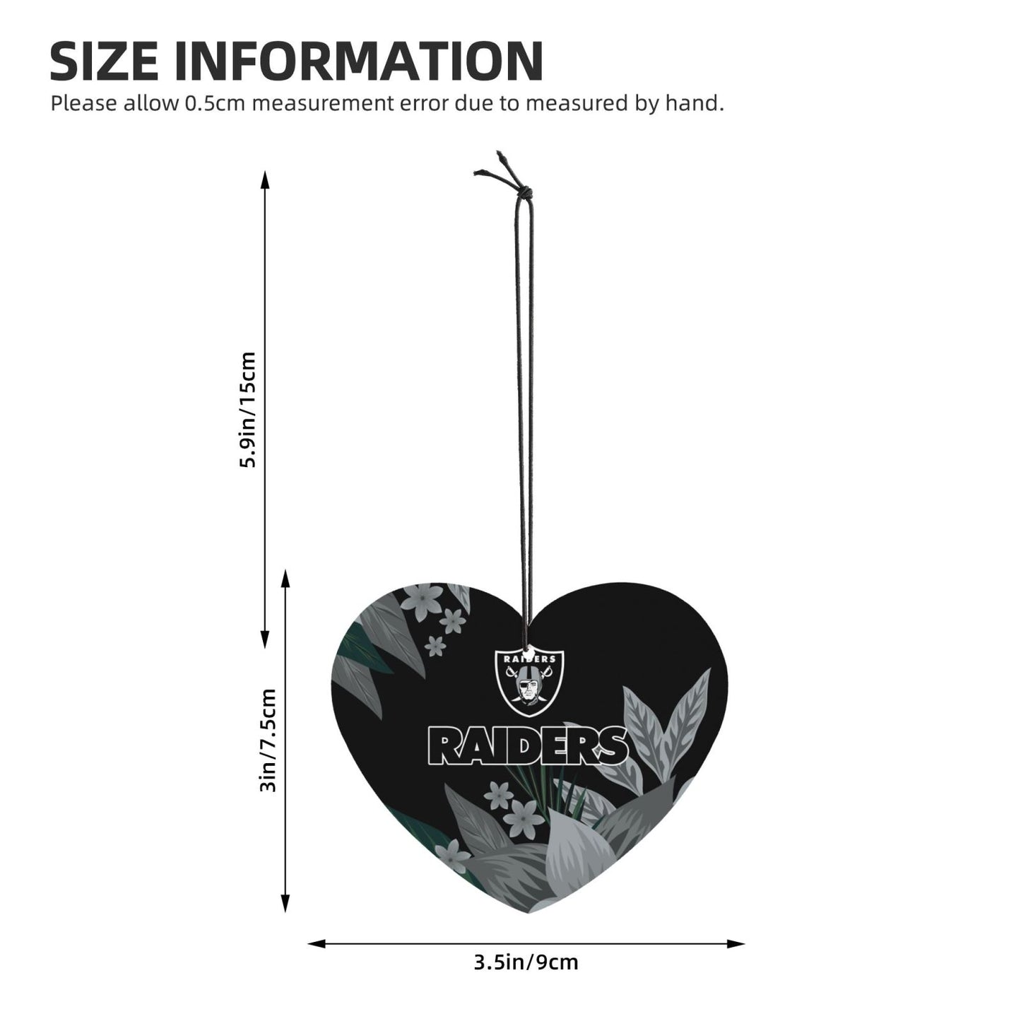 4pcs- Las Vegas Raiders car aromatherapy tablets Car Air Fresheners Cards Set