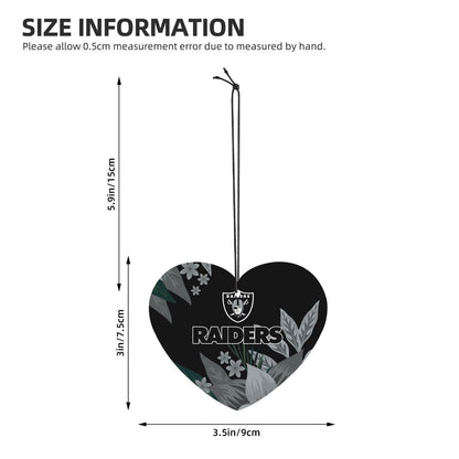 4pcs- Las Vegas Raiders car aromatherapy tablets Car Air Fresheners Cards Set