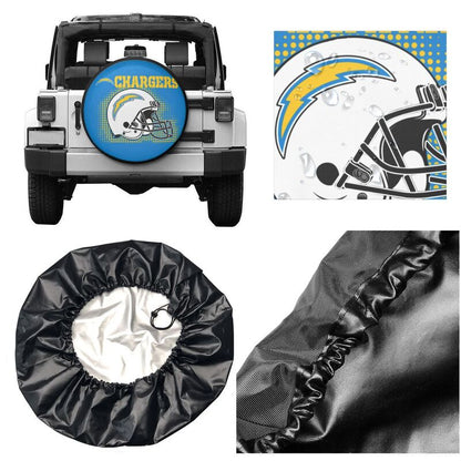 San Diego Chargers Printed tire protection cover car sun protection tire protection cover
