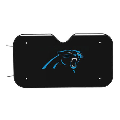 Carolina Panthers Print Car windshield sunshades suitable for front Car windshield sunshades
