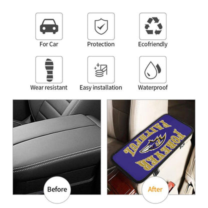 Baltimore Ravens Print car armrest box cover armrest protective cover