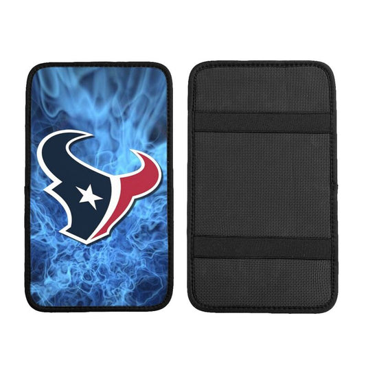 Houston Texans Printed car armrest box pad anti-abrasion pad