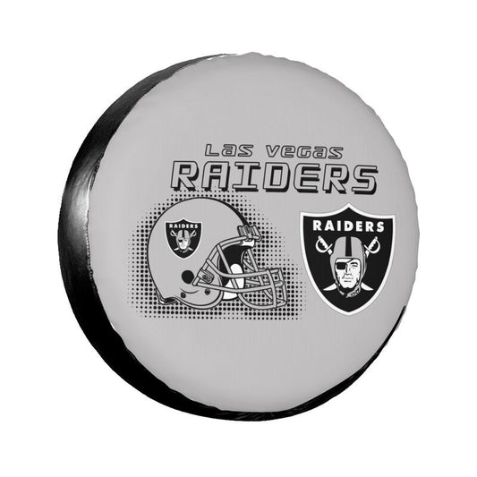 Las Vegas Raiders Print car tire protection cover car spare tire dust protection covers