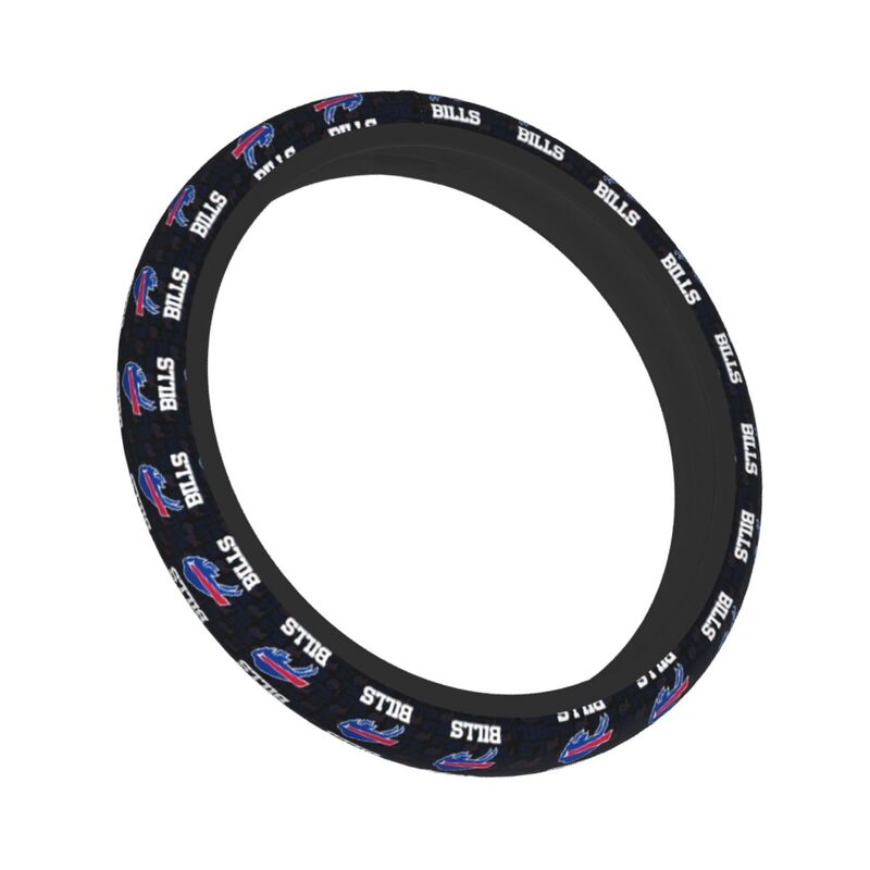 Buffalo Bills Printed elastic steering wheel cover breathable protective cover