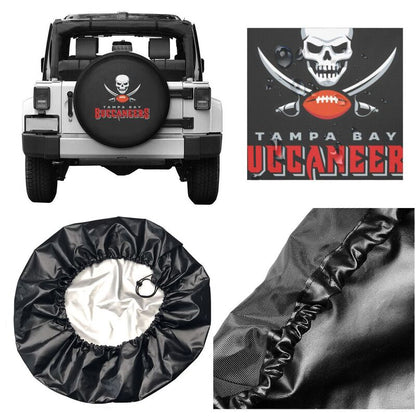Tampa Bay Buccaneers 6 Printing tire protection cover car sun protection tire protection covers