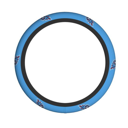 Tennessee Titans 2 Printed breathable elastic steering wheel cover anti slip cover