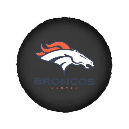 Denver Broncos Car tire protection cover spare tire waterproof and dustproof cover