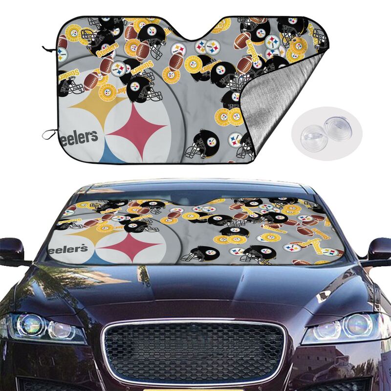 Pittsburgh Steelers Print multiple sizes car windshield sunshade panel car windshield sunshade cover