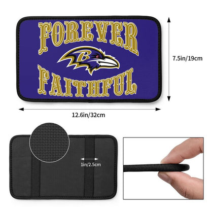 Baltimore Ravens Print car armrest box cover armrest protective cover