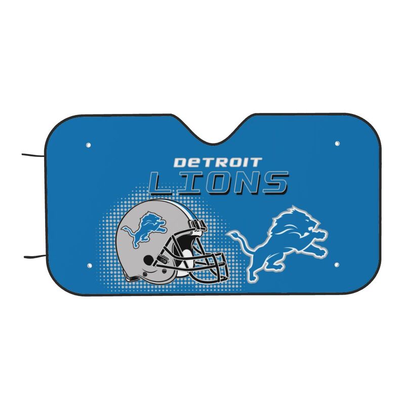 Detroit Lions Printing Car windshield sunshades is suitable car front windshield sunshades