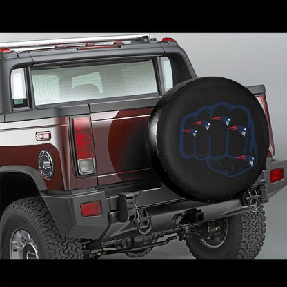 New England Patriots Print tire protection cover car spare tire dust protection covers