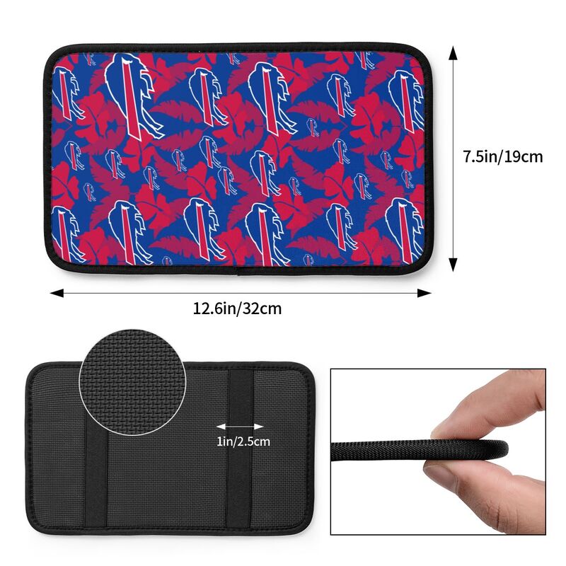 Buffalo Bills printing Center console armrest pad car armrest protective cover car
