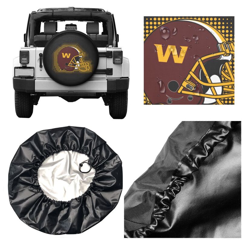 Washington Redskins Printing tire protection covers car sun protection tire protection cover