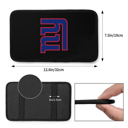 New York Giants Printed car center armrest box pad anti slip pad