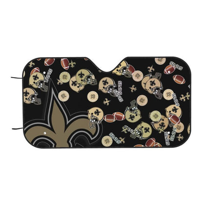 New Orleans Saints Print multiple sizes car windshield sunshade panel car windshield sunshade cover