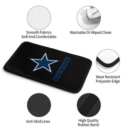 Car armrest box pad Dallas Cowboys 1 Printed central armrest box elbow pad