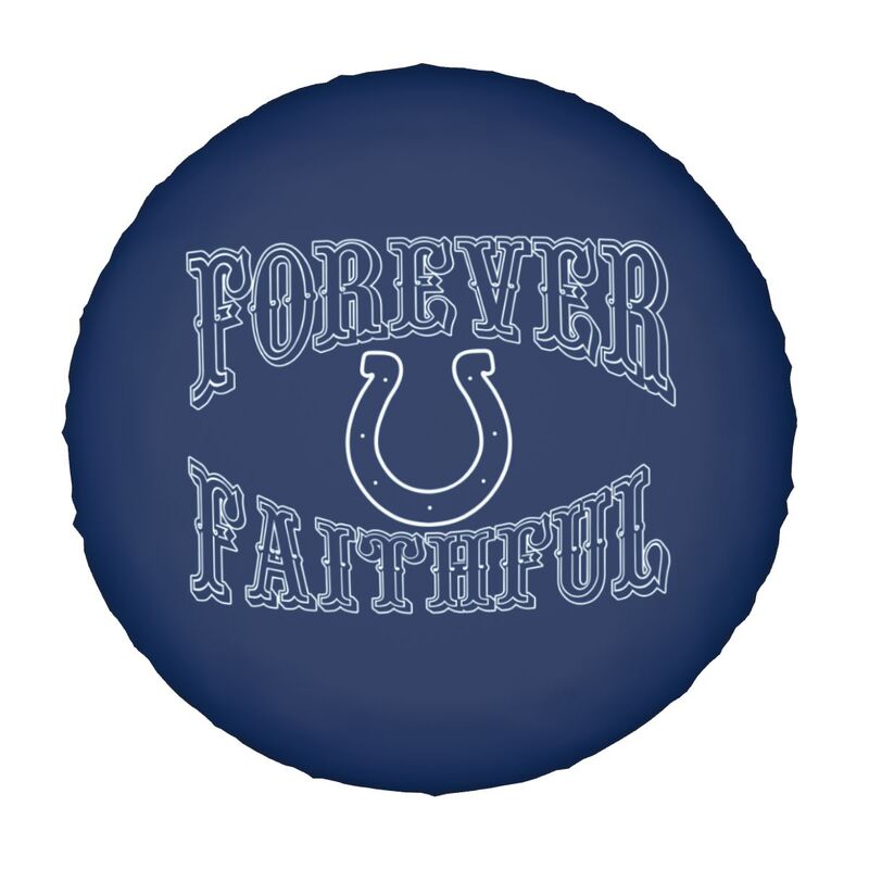 Indianapolis Colts Printing car spare tire dust protection cover tire protection cover