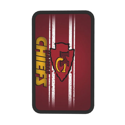 Car armrest box pad Kansas City Chiefs 2 Printed central armrest box cushion protective pad
