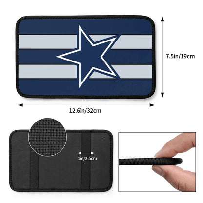 Car armrest box pad Dallas Cowboys 1 Printed center armrest box pad protective pad