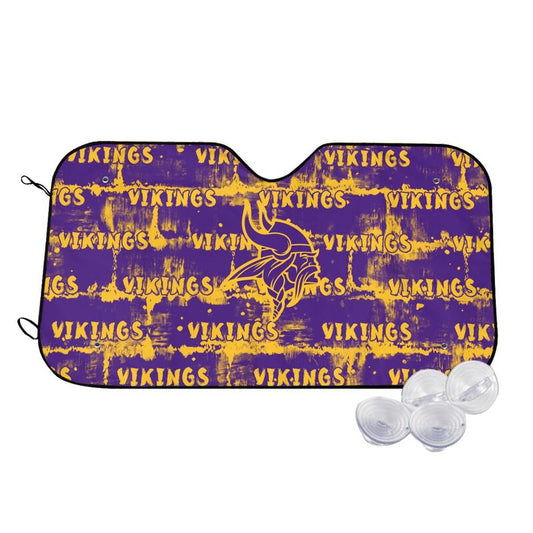 Minnesota Vikings Printed front windshield sunshade car windshield sunshade (multi size)