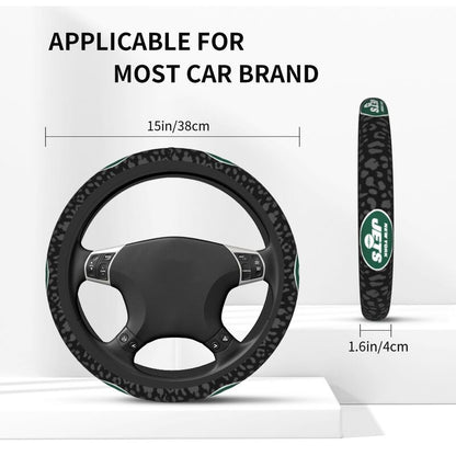 New York Jets Printed elastic steering wheel cover car anti-skid cover