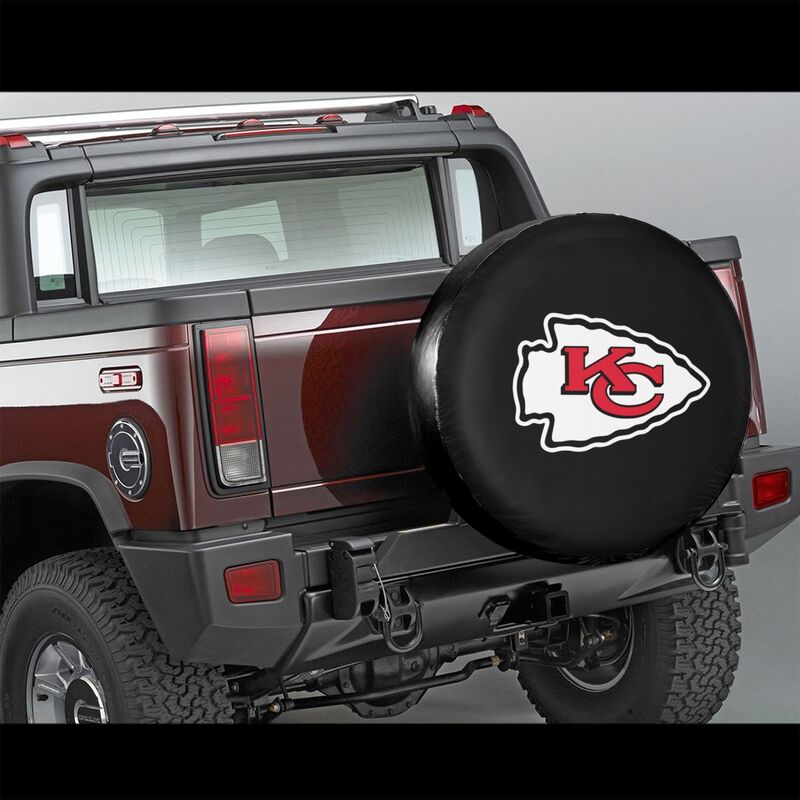 Kansas City Chiefs Tyre protective cover car dustproof sunscreen tyre protective cover