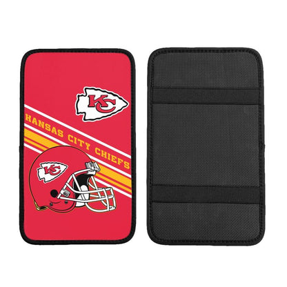 Kansas City Chiefs Print armrest protective cover car armrest box cushion