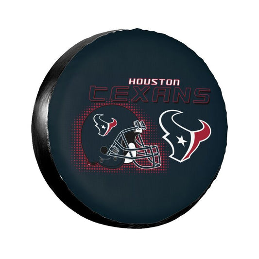 Houston Texans Print car tire protection cover car spare tire dust protection covers