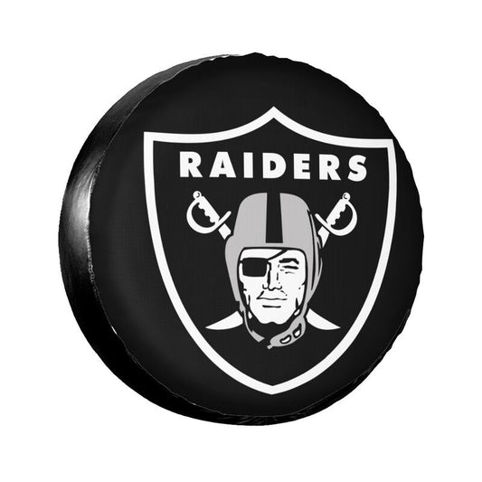 Las Vegas Raiders 5 car dustproof sunscreen tyre protective cover Tyre protective cover